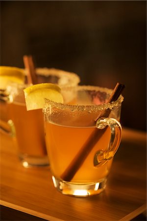 Glasses of Hot Rum Stock Photo - Rights-Managed, Code: 700-02461618