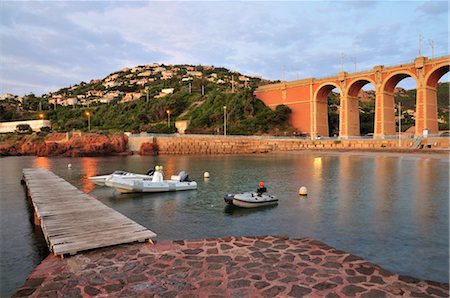 french bridge - Viaduct in Antheor, Cote d'Azur, France Stock Photo - Rights-Managed, Code: 700-02590772