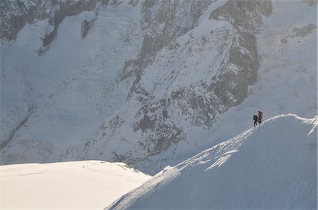 Mountaineers, Chamonix, France Foto de stock - Con derechos protegidos, Código: 700-02593971