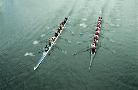 picture of boating competition - Head of the Trent Regatta on the Trent Canal, Peterborough, Ontario, Canada Stock Photo - Rights-Managed, Code: 700-02620687