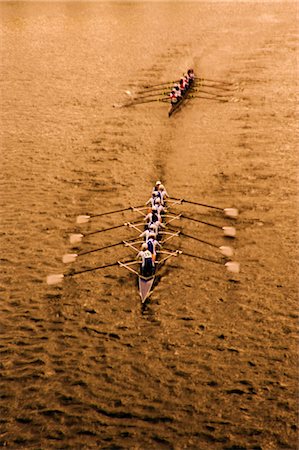 rowing boat team - Head of the Trent Regatta on the Trent Canal, Peterborough, Ontario, Canada Stock Photo - Rights-Managed, Code: 700-02620681