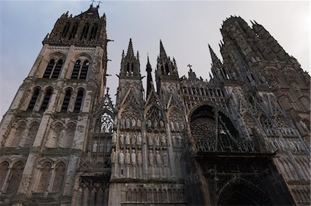 Rouen Cathedral, Rouen, Normandy, France Stock Photo - Rights-Managed, Code: 700-02637289