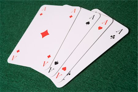poker - Four Aces Foto de stock - Con derechos protegidos, Código: 700-02637505
