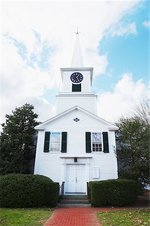 simsearch:700-00618030,k - Première Congregational Church, Martha s Vineyard, Massachusetts, USA Photographie de stock - Rights-Managed, Code: 700-02637965