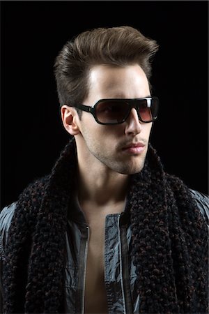 fashion male model - Portrait of Man Stock Photo - Rights-Managed, Code: 700-02659631