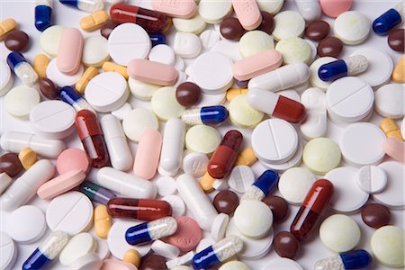 Close-up of Pills Stock Photo - Rights-Managed, Code: 700-02659633