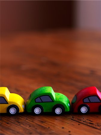 Wooden Cars in Row Stock Photo - Rights-Managed, Code: 700-02669173