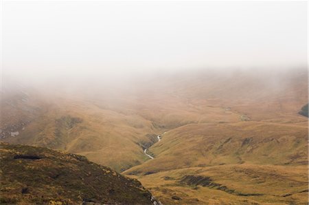 Mist over Hills, Connemara National Park, Connemara, County Galway, Ireland Stock Photo - Rights-Managed, Code: 700-02669428
