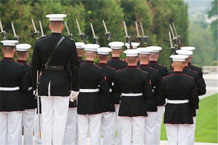 fuerza armada - Ceremony, Arlington, Virginia, USA Foto de stock - Con derechos protegidos, Código: 700-02660025