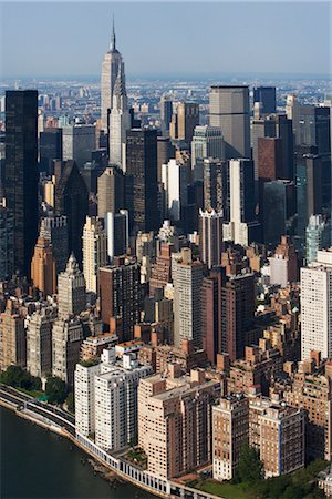 New York City Skyline, Upper East Side, New York, USA Photographie de stock - Rights-Managed, Code: 700-02670173