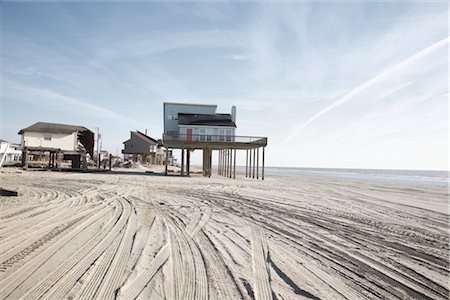 stilts - Aftermath of Hurricane Ike, Galveston, Texas, USA Stock Photo - Rights-Managed, Code: 700-02670985