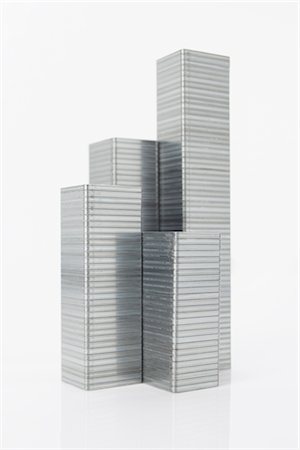 résultat - Piles de Staples Photographie de stock - Rights-Managed, Code: 700-02671379