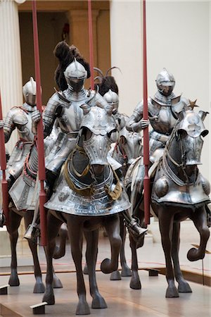 Armes et armures, Metropolitan Museum of Art, New York City Photographie de stock - Rights-Managed, Code: 700-02671506