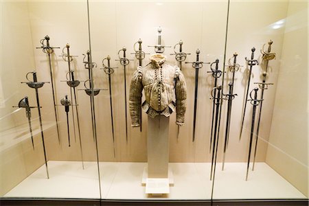 sword - Display at Metropolitan Museum of Art, New York City, New York, USA Stock Photo - Rights-Managed, Code: 700-02671508