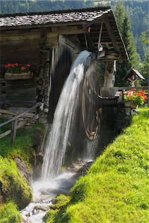 energy saving - Watermill, Karnten, Austria Stock Photo - Rights-Managed, Code: 700-02686064