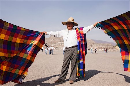 simsearch:700-02694223,k - Vendeur textile, Teotihuacan, Mexique Photographie de stock - Rights-Managed, Code: 700-02694224