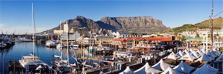 Victoria and Alfred Waterfront, Cape Town, Western Cape, Cape Province, South Africa Foto de stock - Direito Controlado, Número: 700-02694255