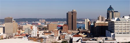 Durban vu de Berea, Kwazulu Natal, Afrique du Sud Photographie de stock - Rights-Managed, Code: 700-02694250