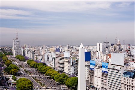 street panorama - Buenos Aires, Argentina Stock Photo - Rights-Managed, Code: 700-02694391