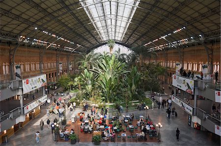 railroad station - Estacion de Atocha, Madrid, Spain Stock Photo - Rights-Managed, Code: 700-02693362