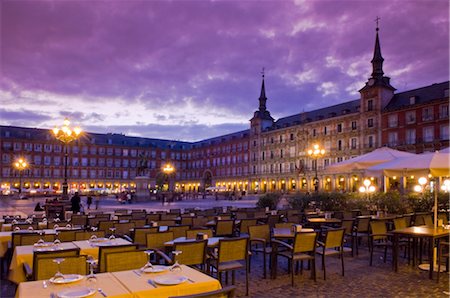 exterior (outer side or surface of something) - Plaza Mayor, Madrid, Espagne Photographie de stock - Rights-Managed, Code: 700-02693371