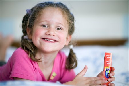 Girl Playing Card Game Stock Photo - Rights-Managed, Code: 700-02700102