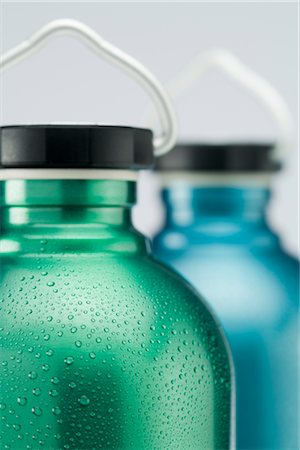 Metal Water Bottles Stock Photo - Rights-Managed, Code: 700-02700412