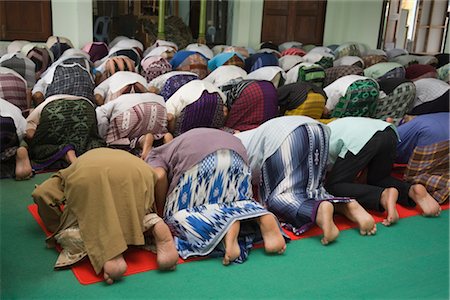 Men Praying, Fatlulloh Mosque, Pathum Thani, Thailand Stock Photo - Rights-Managed, Code: 700-02723135