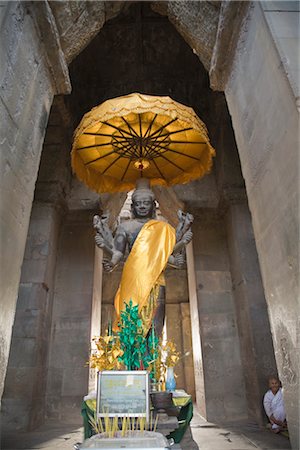 Vishnu, Angkor Wat, Siem Reap, Cambodge Photographie de stock - Rights-Managed, Code: 700-02738475