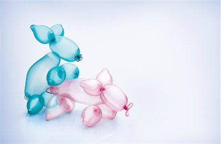 sensuality not people - Condom Balloon Animals in Sexual Position Stock Photo - Rights-Managed, Code: 700-02757181