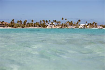 Maisons sur la rive, îles Caïmans Photographie de stock - Rights-Managed, Code: 700-02757593