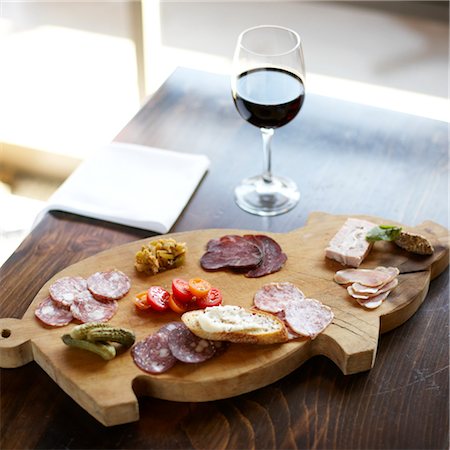 pickled - Charcuterie Platter Stock Photo - Rights-Managed, Code: 700-02791643