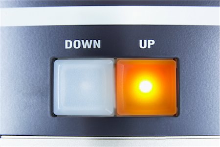 Down and Up Buttons Stock Photo - Rights-Managed, Code: 700-02801086