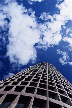 exterior office buildings - Tour du Credit Lyonnais, Lyon, Rhone-Alpes, France Stock Photo - Rights-Managed, Code: 700-02833409