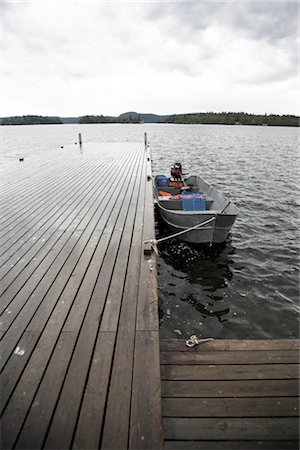 derek shapton - Dock und die Bäreninsel, Temagami, Ontario, Kanada Stockbilder - Lizenzpflichtiges, Bildnummer: 700-02833442