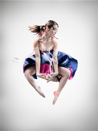Portrait de la danseuse Photographie de stock - Rights-Managed, Code: 700-02833505