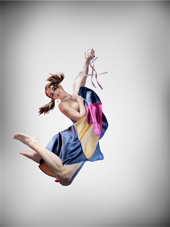 Portrait de la danseuse Photographie de stock - Rights-Managed, Code: 700-02833511