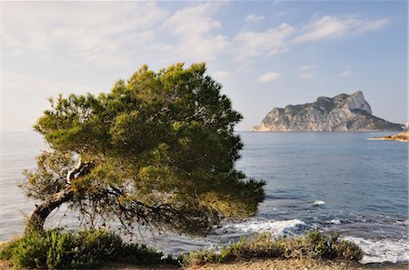 simsearch:700-02833939,k - Penon de Ifach in the Distance, Calpe, Costa Blanca, Alicante, Spain Stock Photo - Rights-Managed, Code: 700-02833886