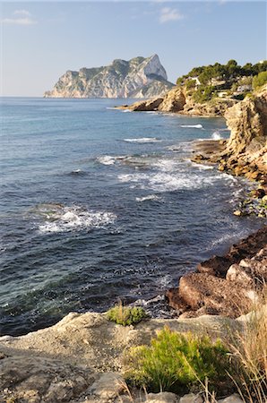 simsearch:700-02833939,k - Penon de Ifach in the Distance, Calpe, Costa Blanca, Alicante, Spain Stock Photo - Rights-Managed, Code: 700-02833890