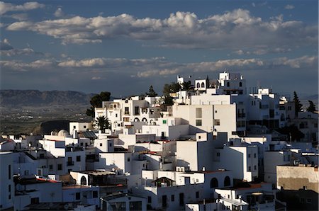 Hilltop Village of Mojacar, Costa del Sol, Andalucia, Spain Stock Photo - Rights-Managed, Code: 700-02833917
