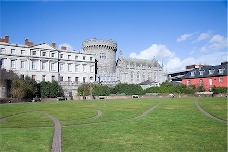 dublin castle exterior - Dublin Castle, Dublin, Ireland Stock Photo - Rights-Managed, Code: 700-02860189