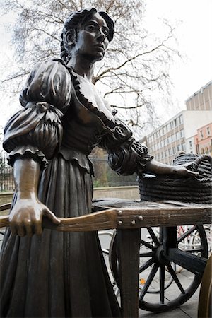 Statue of Molly Malone, Grafton Street, Dublin, Ireland Foto de stock - Con derechos protegidos, Código: 700-02860199