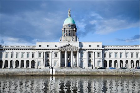 Custom House, River Liffey, Dublin, Ireland Stock Photo - Rights-Managed, Code: 700-02860209