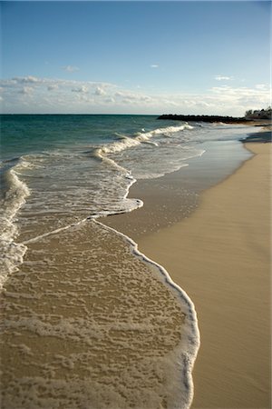 Surf on Beach, Grand Bahama Island, Bahamas Foto de stock - Con derechos protegidos, Código: 700-02887304