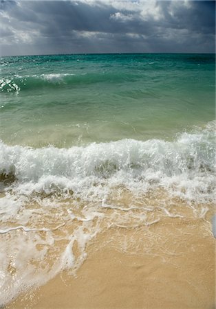 Surf on Beach, Grand Bahama Island, Bahamas Stock Photo - Rights-Managed, Code: 700-02887303