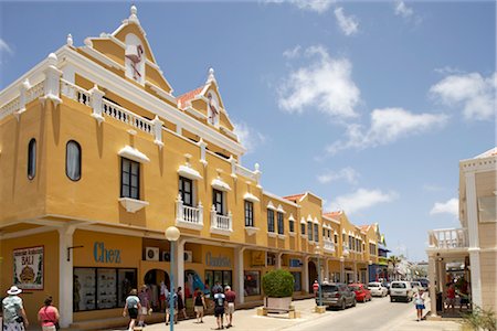 shopping area - Kaya Grandi, Kralendijk, Bonaire, Netherlands Antilles Stock Photo - Rights-Managed, Code: 700-02903734