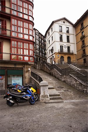 spanish stairs - Street, Madrid, Spain Stock Photo - Rights-Managed, Code: 700-02912708