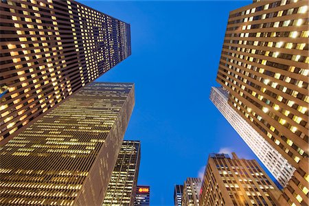 Office Buildings, Midtown Manhattan, New York, New York, USA Stock Photo - Rights-Managed, Code: 700-02912878