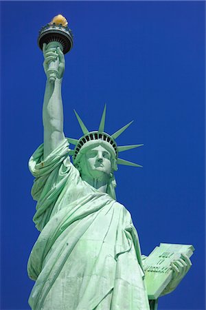 Statue of Liberty, Liberty Island, New York, New York, USA Foto de stock - Con derechos protegidos, Código: 700-02912885