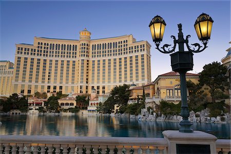 facade of casino - Bellagio Hotel et Casino, Paradise, Las Vegas, Nevada, USA Photographie de stock - Rights-Managed, Code: 700-02913164